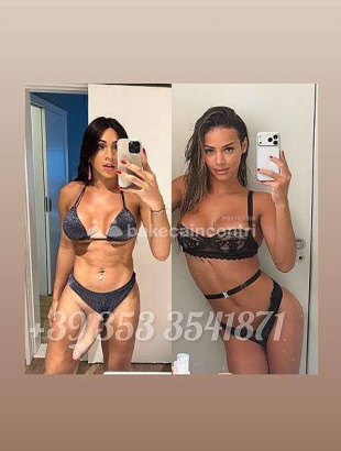 Coppia trans big xxl esclusivo in citt siamo li